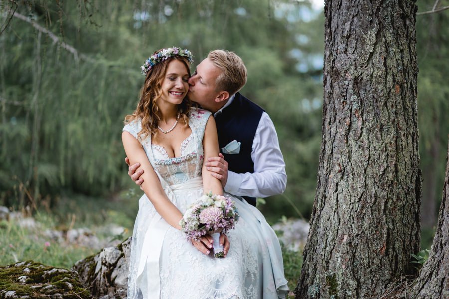 Heiraten auf der Alm in Österreich - Hochzeitsfotograf Almhochzeit Stefanie Reindl Photography