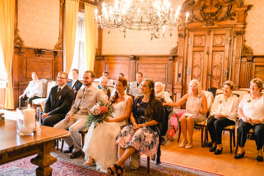 Standesamtlich Heiraten in Mondsee | Fürstenzimmer im Schloss Mondsee - Foto: Stefanie Reindl Photography