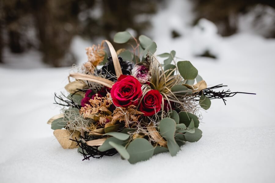 Brautstrauß für Winterhochzeit - Stefanie Reindl Photography