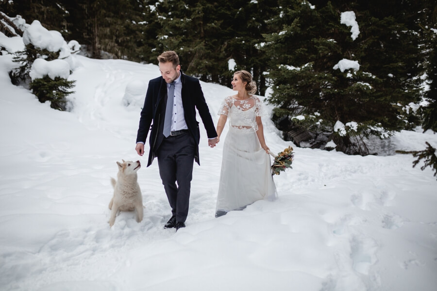 Heiraten im Winter in Österreich - Stefanie Reindl Photography